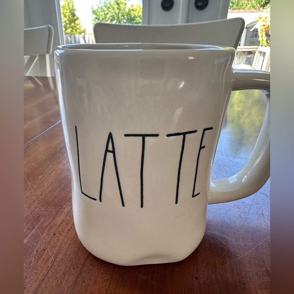 Rae Dunn Cream Latte Mug